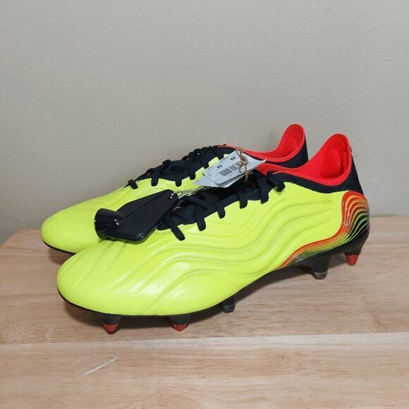 Adidas COPA SENSE.1 SG Soccer Cleats Game Data Pack Yellow GY8935 Men's Size 8 - Picture 3 of 7